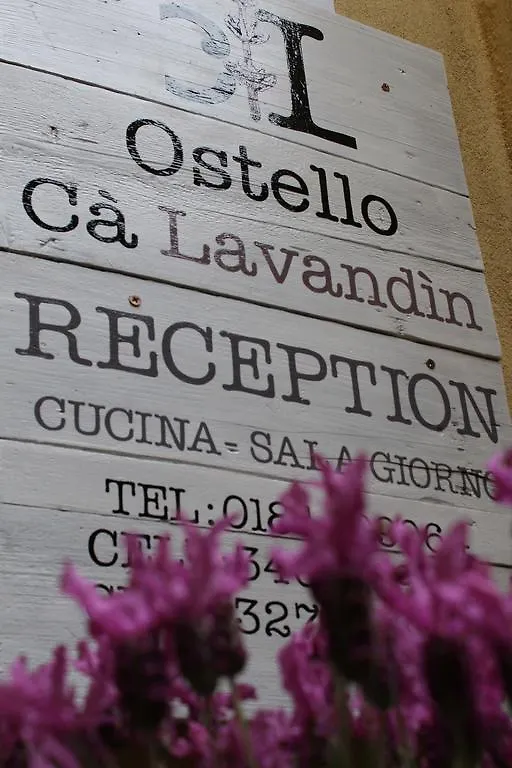 Hostel Ostello Ca Lavandin Carpasio Italy